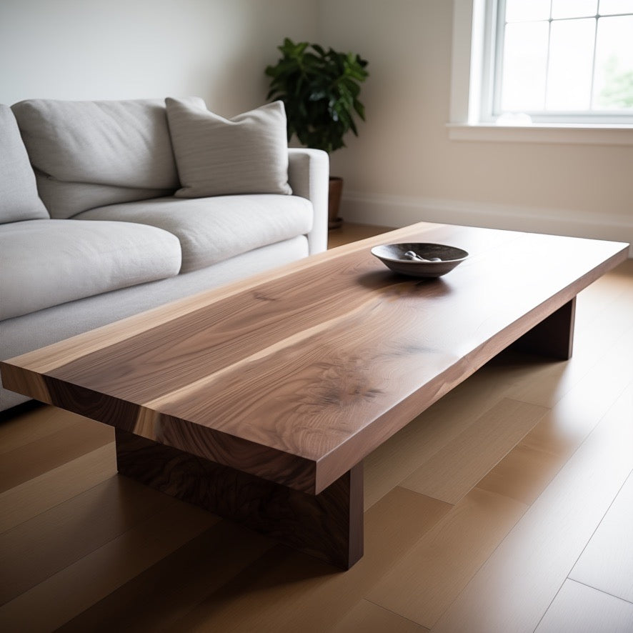 HURON - Modern Minimalist Boho Coffee Table