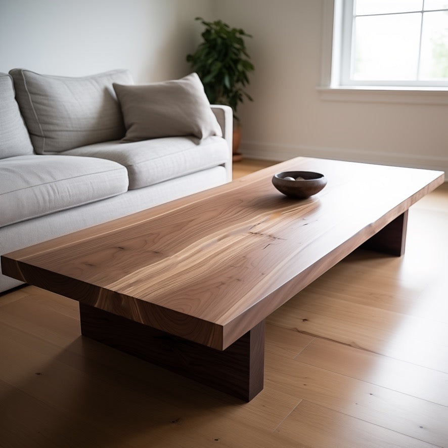 HURON - Modern Minimalist Boho Coffee Table