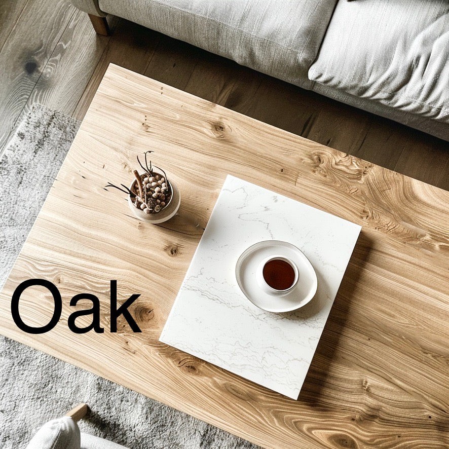 CUNNINGHAM - Modern Minimalist Boho Coffee Table