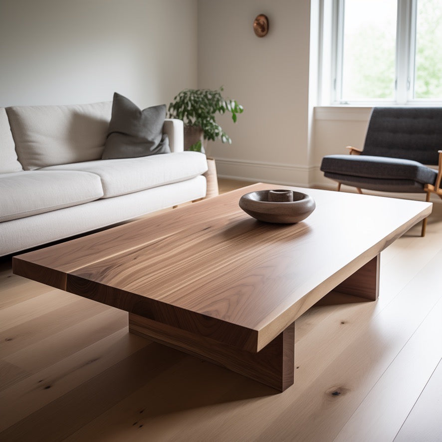 HURON - Modern Minimalist Boho Coffee Table