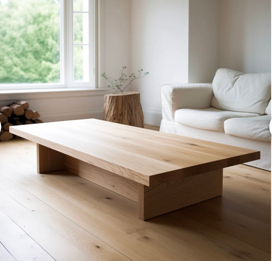 HURON - Modern Minimalist Boho Coffee Table