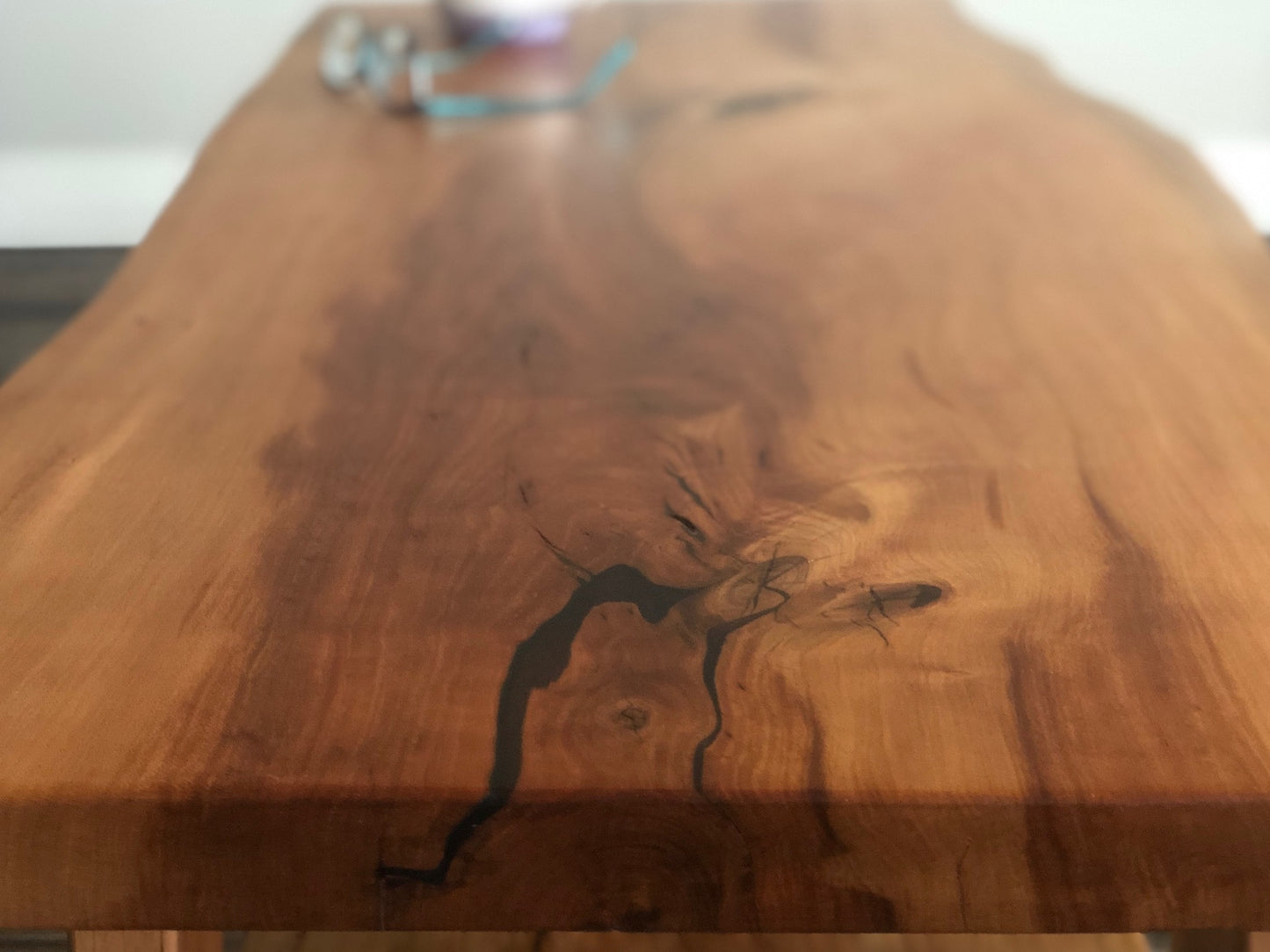 Richvale - Rustic Wood Live Edge Coffee Table