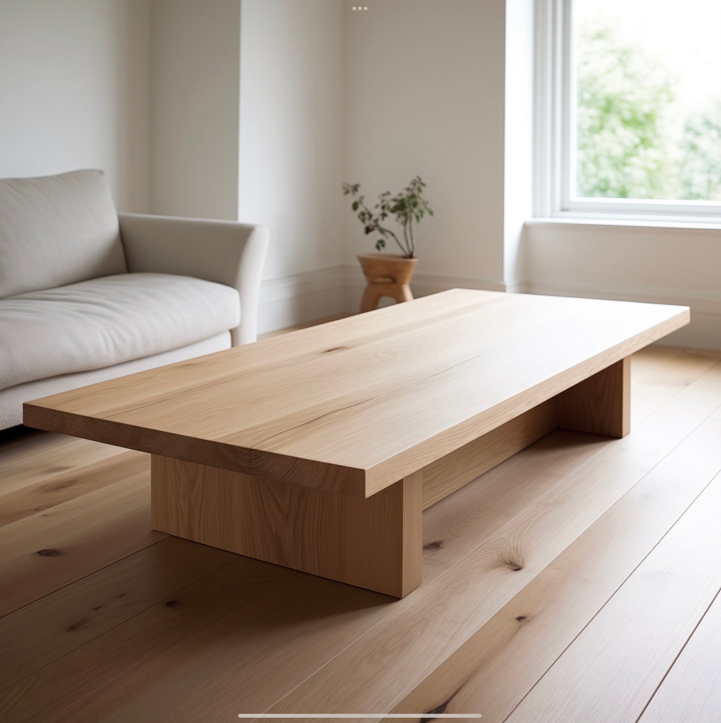 HURON - Modern Minimalist Boho Coffee Table