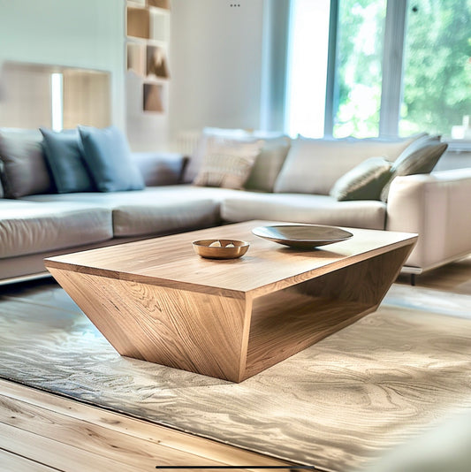 CUNNINGHAM - Modern Minimalist Boho Coffee Table