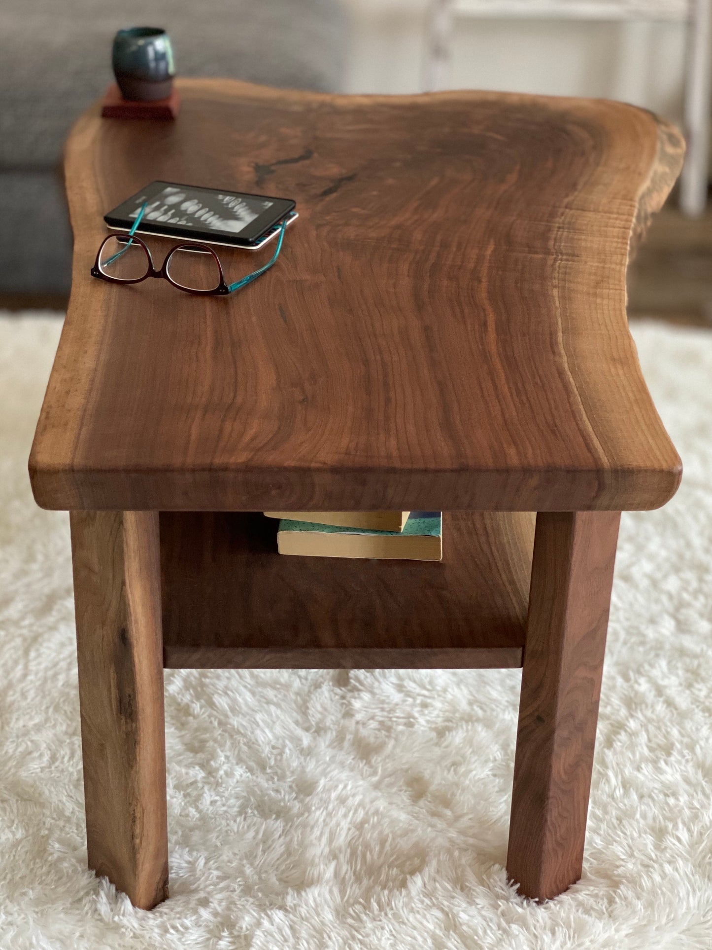 Lakefield - Live Edge Rustic Wood Coffee Table