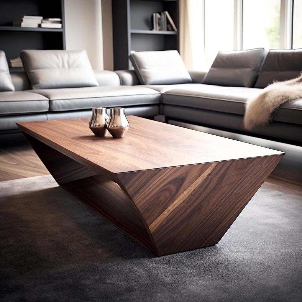 CUNNINGHAM - Modern Minimalist Boho Coffee Table