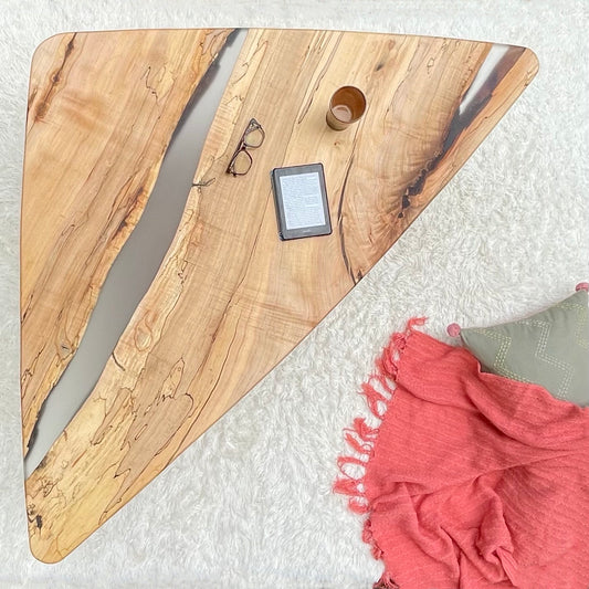 Custom Triangle River Table for Tina
